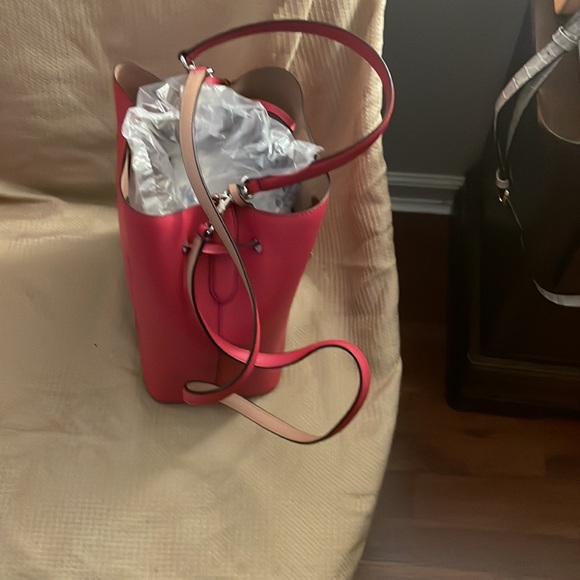 Ralph Lauren Leather bag pink - Picture 4 of 7